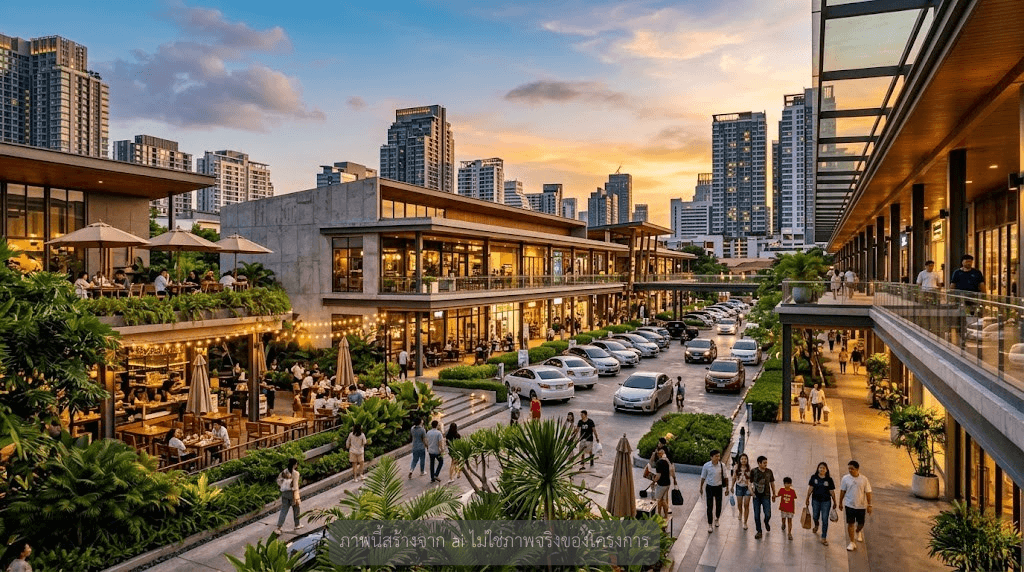 Design Village รัชดา — บุญถาวรพลิกโฉมร้านวัสดุก่อสร้างอายุ 47 ปี สู่ Community Living Mall ใจกลาง New CBD